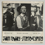 JAM TODAY - STEREOTYPING[stroppy cow records]'81/4trks.7Inch w/insert  *small scar slv.(vg/vg++)