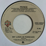 PRINCE - I WANNA BE YOUR LOVER[warner bros/us]'79/2trks.7 Inch(ex-) 