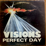 VISIONS - PERFECT DAY[care records/us]'78/9trks.LP *edge wear/ring(vg-/vg) 