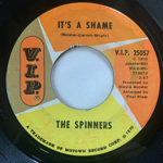 <img class='new_mark_img1' src='https://img.shop-pro.jp/img/new/icons1.gif' style='border:none;display:inline;margin:0px;padding:0px;width:auto;' />THE SPINNERS - IT'S A SHAME[v.i.p./us]'70/2trks.7 Inch (vg++) 