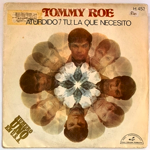 <img class='new_mark_img1' src='https://img.shop-pro.jp/img/new/icons1.gif' style='border:none;display:inline;margin:0px;padding:0px;width:auto;' />TOMMY ROE - ATURDIDO[abc paramount/spa]'69/2trks.7 Inch *so(b)s/scar/stamp/sol(vg-/vg-)