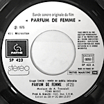 ARMANDO TROVAJOLI - O.S.T.PARFUM DE FEMME[pathe/fra]'75/2trks.7 Inch (   /ex-)