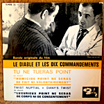 GEORGES GARVARENTZ - B.O.F. LE DIABLE ET LES 10 COMMANDEMENTS[Barclay/fra]'63/5trks.7 EP (vg+/vg)