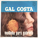 <img class='new_mark_img1' src='https://img.shop-pro.jp/img/new/icons1.gif' style='border:none;display:inline;margin:0px;padding:0px;width:auto;' />GAL COSTA - TEMA DA SERIE TV GABRIELA CRAVO E CANELA[philips/portugal]'78/2trks.7