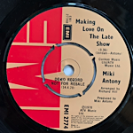 <img class='new_mark_img1' src='https://img.shop-pro.jp/img/new/icons1.gif' style='border:none;display:inline;margin:0px;padding:0px;width:auto;' />MIKI ANTONY - STELLA[emi/uk]'78/2trks.7Inch w/company slv.(vg+/vg+)