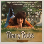 <img class='new_mark_img1' src='https://img.shop-pro.jp/img/new/icons1.gif' style='border:none;display:inline;margin:0px;padding:0px;width:auto;' />MARY ROOS - NUR DIE LIEBE LARTUNS LEBEN[cbs/ger]'72/2trks.7Inch *tape slv/surface noise(vg+/vg-)