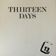 THIRTEEN DAYS - TIGHTROPE [the beat team ltd./uk]'86/2trks.7 Inch