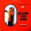 FRED BONGUSTO - colonna sonora originale GLI ORDINI SONO ORDINI (LP)