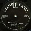 PENNY BLACK - INSIDE THESE 4 WALLS[stamp label]'82/2trks.7 Inch no sleeve