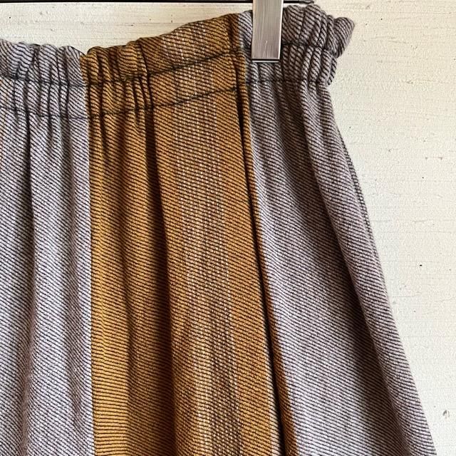 tamaki niime only one wide pants long wool