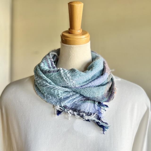 tamaki niime roots shawl SMALL cotton tamaki niime roots shawl SMALL cotton