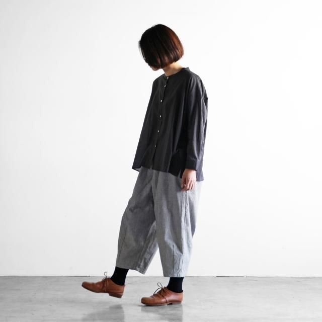 HUIS. U402綿麻 (コットンリネン)バフクロスロングスカート