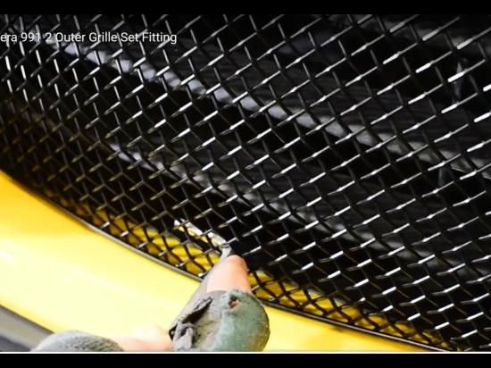 【新品】ZUNSPORT ポルシェ991.2GTS用　フロントグリルセット 新品】ZUNSPORT ポルシェ991.2GTS用フロントグリルセット