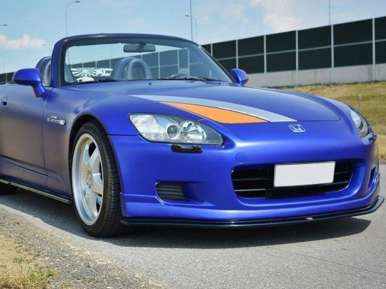 Maxton Design UK / ホンダ S2000 (AP1/前期) フロントスプリッター V2 [モデューロリップ専用]