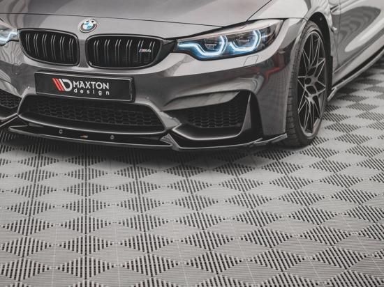 Maxton Design UK / BMW M4 クーペ (F82) フロントスプリッター Maxton Design UK / BMW M4 クーペ (F82) フロントスプリッター