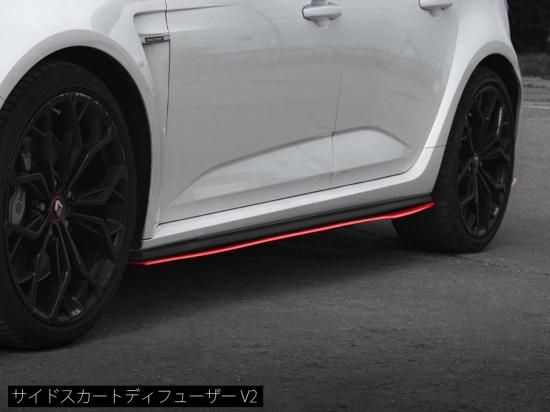 Maxton Design UK / ルノー メガーヌ R.S. 4 サイドスカート
