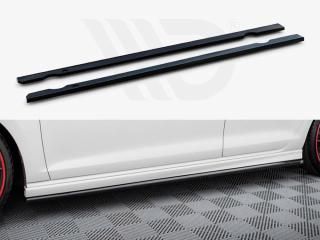Maxton Design UK / VW ゴルフ R ハッチバック/ヴァリアント (ゴルフ7/前期) サイドスカートディフューザー