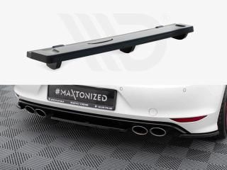 Maxton Design UK / VW ゴルフ R ハッチバック (ゴルフ7/前期) リアセンタースプリッター