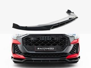 Maxton Design UK / アウディ RS Q8 (MK1/後期) フロントスプリッター