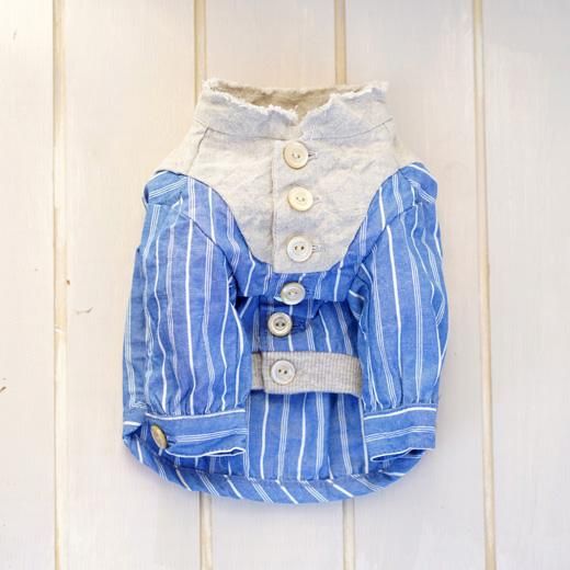 blue bleu bleue ふんわりブラウス35サイズ カンパーニュ・ブラウス - 「ブルーブルーブルー blue bleu