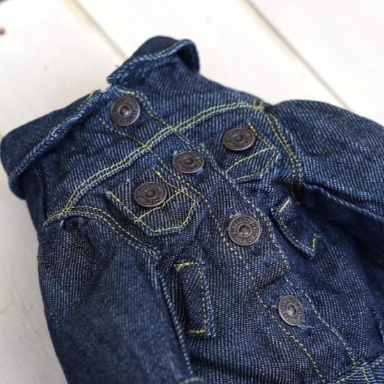 blue bleu bleue リネンデニム・ジャンスカ新品