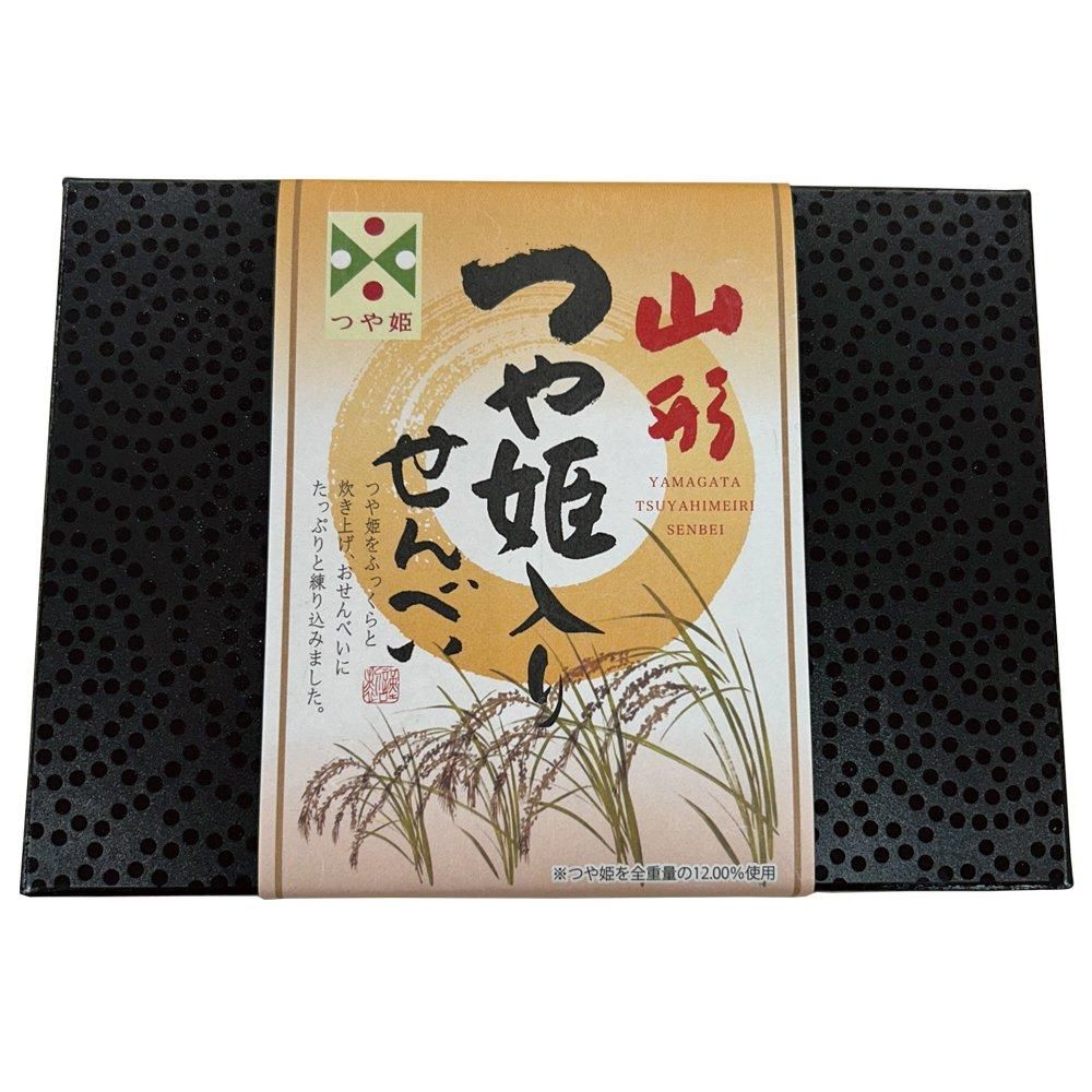 山形 つや姫入りせんべい 32枚（2枚×16袋） - 山形のお土産