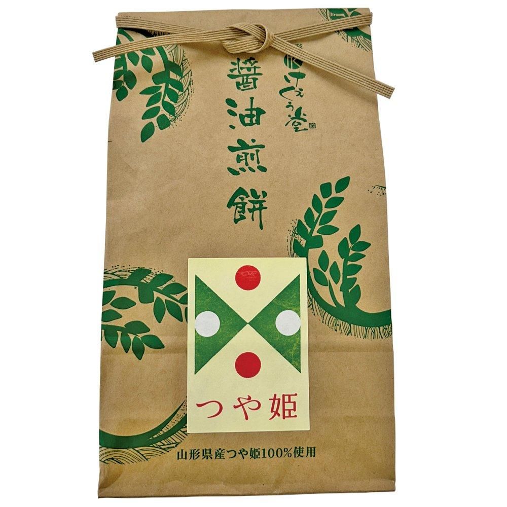 つや姫醤油せんべい 16枚 山形県産つや姫100%使用(山形けぇくぅ つや姫醤油せんべい 16枚 山形県産つや姫100%使用(山形けぇくぅ