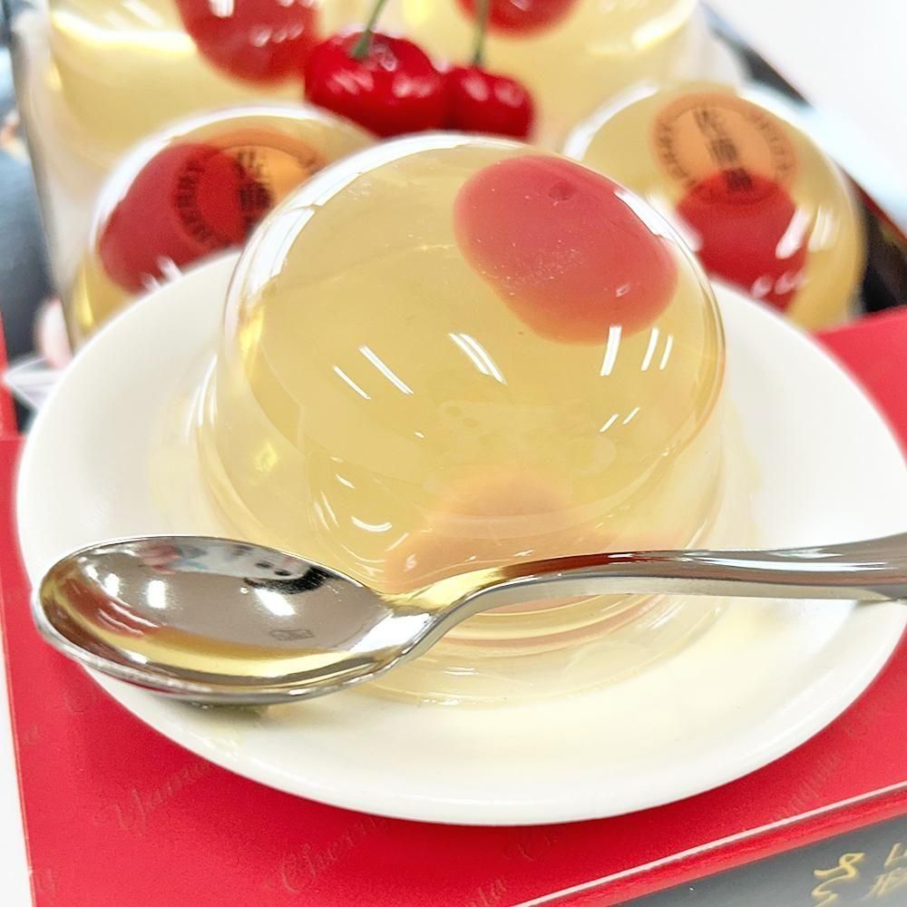 山形さくらんぼゼリー 6個入(山形県産佐藤錦使用) - 山形のお土産