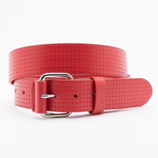 New Punching Star[Red] / 38mm Genuine Leather ITALY