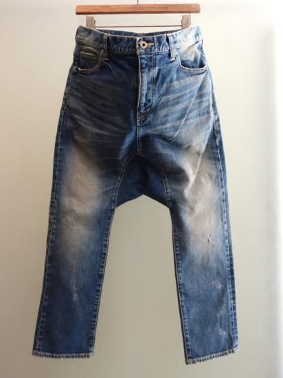 ISAMU KATAYAMA BACKLASH 13ozストレッチデニム ステアレザー