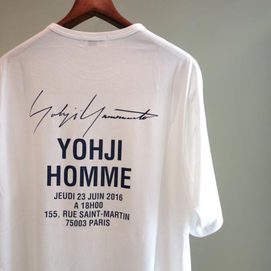 yohji yamamoto スタッフTシャツ