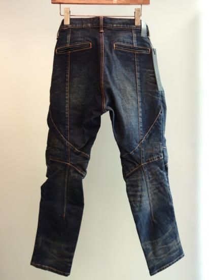 新品 ISAMU KATAYAMA BACKLASH 立体裁断ストレッチ デニム ISAMU KATAYAMA BACKLASH ストレッチデニム立体裁断＋ステア