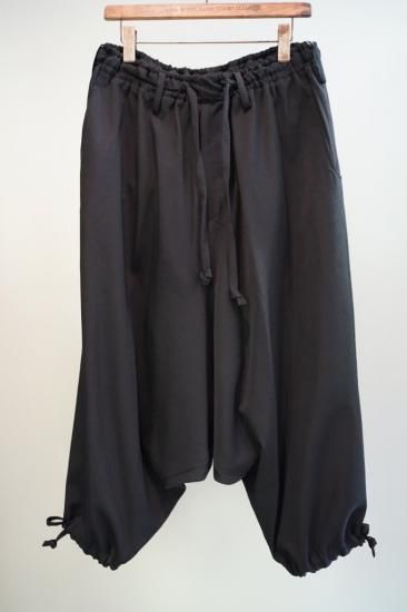 YOHJI YAMAMOTO Pour Homme シワギャバ サルエルパンツ