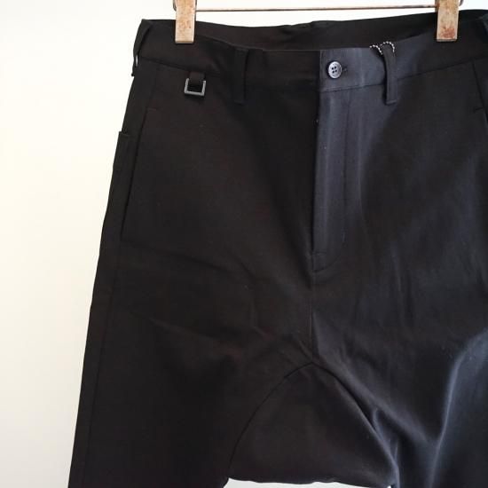 美品】BACKLASH ストレッチコットン セミサルエルパンツ L