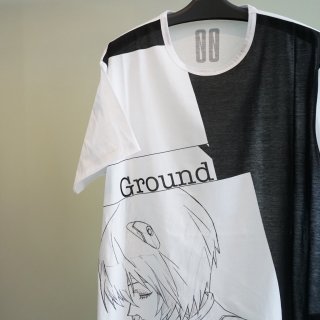 Ground Y EVA綾波レイ グラフィックTシャツ(GV-T50-055)
