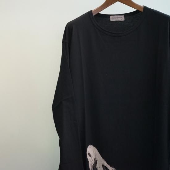 YOHJI YAMAMOTO 丸首ロング裸女プリント(HV-T13-073)