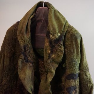 BIEK VERSTAPPEN wensleydale merino scarf(01)moss