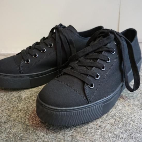 YOHJI YAMAMOTO 11号帆布ローカット スニーカー(HH-E02-062) YOHJI YAMAMOTO 11号帆布ローカット スニーカー(HH-E02-062)