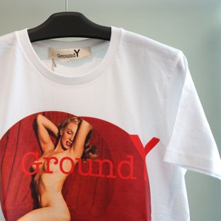 Ground Y MM Graphic Print T-shirt(GZ-T58-075)WHT