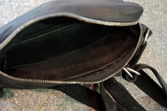 GUIDI (グイディ) SOFT FULL GRAIN FANNY PACK GUIDI SOFT HORSE FULL GRAIN FANNY PACK L(BV04)