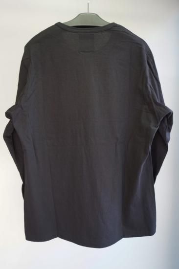Yohji Yamamoto カルティマ天竺 丸首長袖 ロングスリーブ Tシャツ