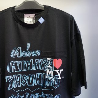 Maison MIHARA YASUHIRO Maison MIHARA YASUHIRO printed T-shirt(A04TS707)BLK