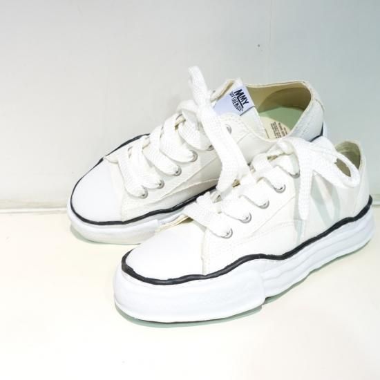 MIHARA YASUHIRO original sole canvas lowcut sneaker(A01FW702)WHT