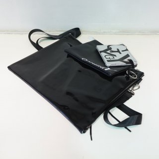 Ground Y PVC Shoulder Bag 3-P(GA-A10-953)BLK