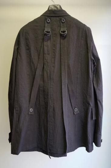 ISAMU KATAYAMA BACKLASH コットンレーヨン塩縮加工ジャケット(1885-04)