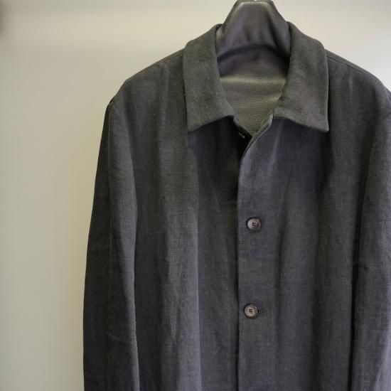 ジャケット・アウター Biek verstappen linen coat black 2021-22 A/W BIEK VERSTAPPEN - Liberte