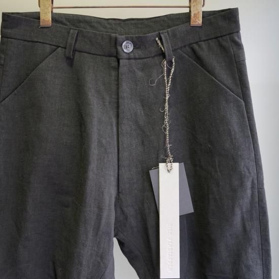 BIEK VERSTAPPEN bou trousers linen wool(archive-TR4-M)