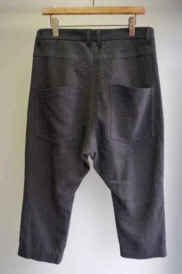 BIEK VERSTAPPEN bou trousers linen wool(archive-TR4-M)