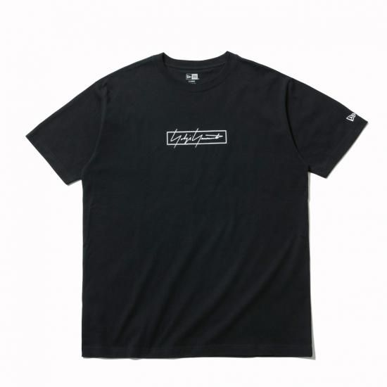 YOHJI YAMAMOTO YYxNewEraコットンTシャツ ボックスロゴ(HN-T97