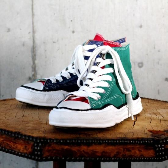 Maison MIHARA YASUHIRO original sole canvas hitop sneaker